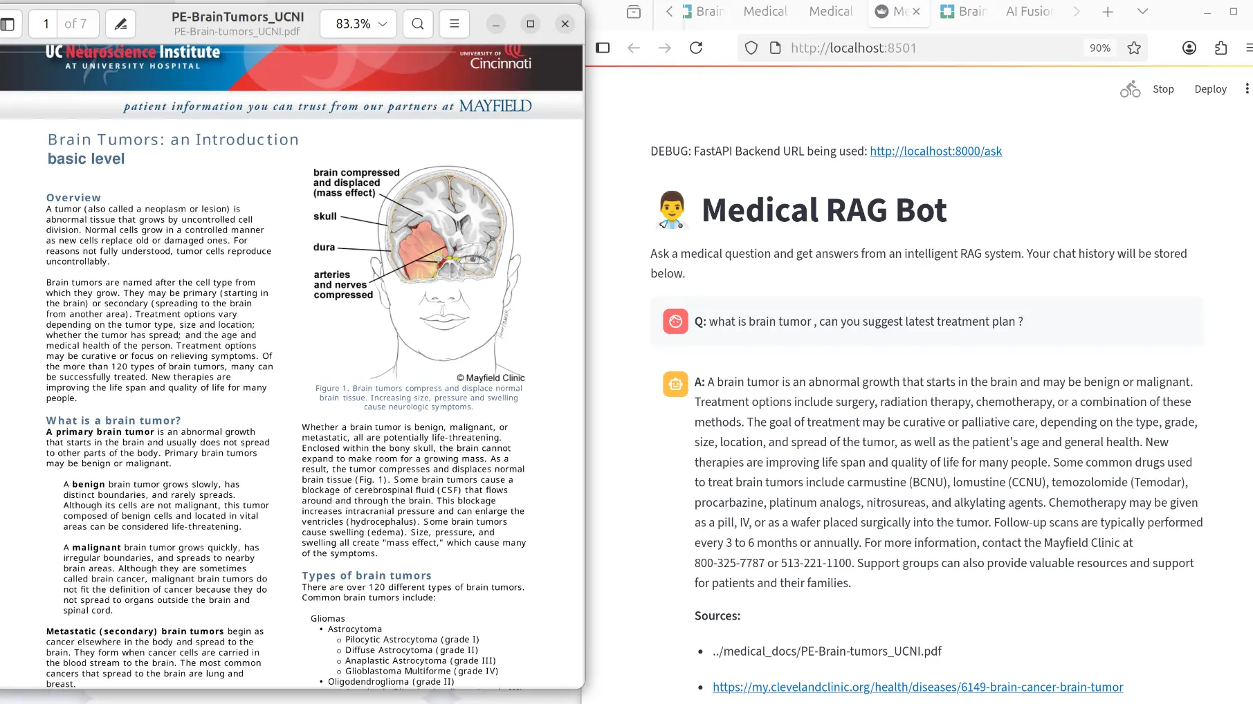 Health Assistant Interface